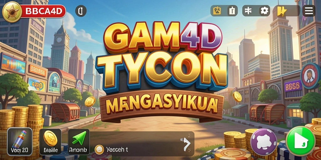 Gambaran gameplay Tycoon yang menantang dan mengasyikkan.