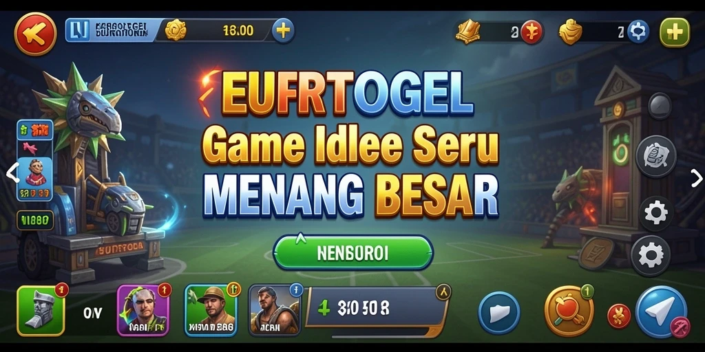 Tampilan gameplay menarik dari EUROTOGEL dengan elemen Idle.