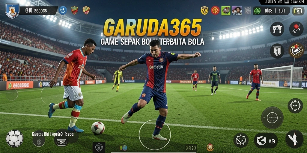 Gameplay menarik dengan grafik sepak bola yang tinggi.
