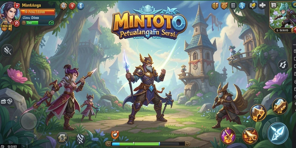 Screenshot gameplay MINTOTO menampilkan petualangan seru dan visual yang menakjubkan.