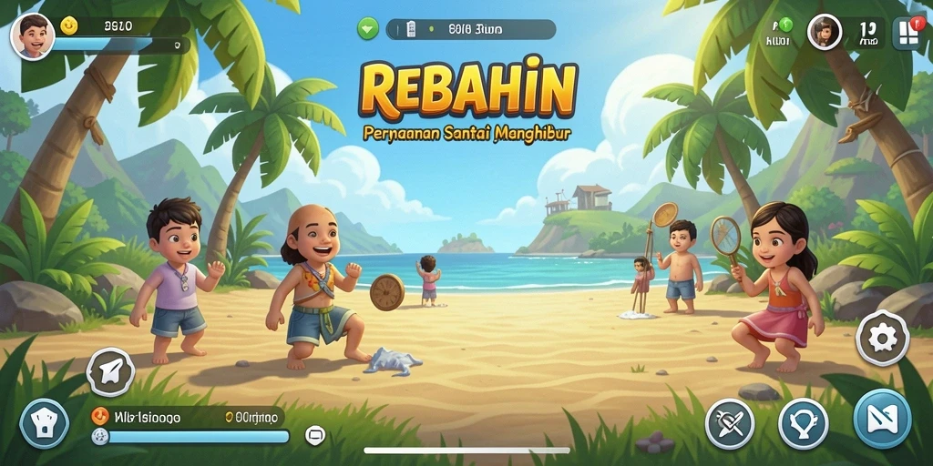 Tangkapan layar gameplay <strong>REBAHIN</strong> yang menunjukkan momen seru dari permainan santai.