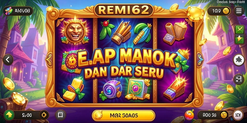 Tampilan gameplay Slot yang mengasyikkan dan penuh warna.